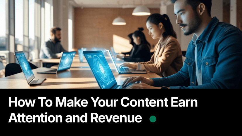 How To Make Your Content Earn Attention and Revenue